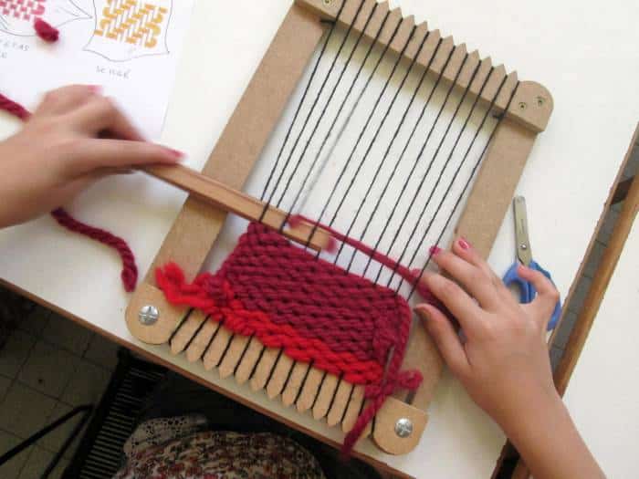 atelier tissage