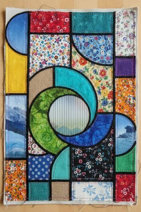 Atelier Mosaïque de tissus